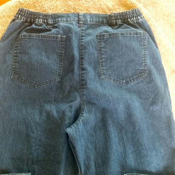 Ruby Rd mom jean size 8P EUC ELASTIC WAISTBAND - Picture 4 of 8